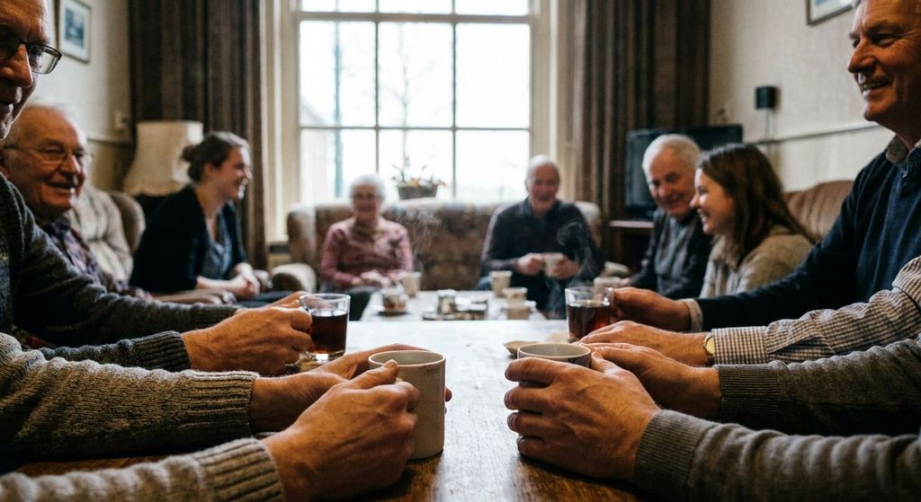 Koffieochtend in het ontmoetingshuis