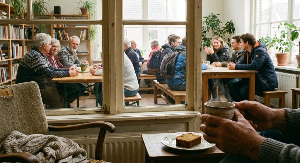Koffieochtend in het ontmoetingshuis