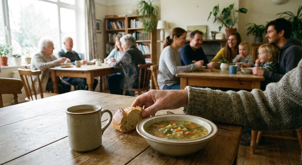 Koffieochtend in het ontmoetingshuis