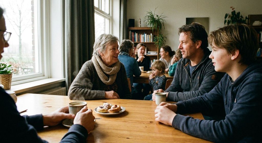 Koffieochtend in het ontmoetingshuis