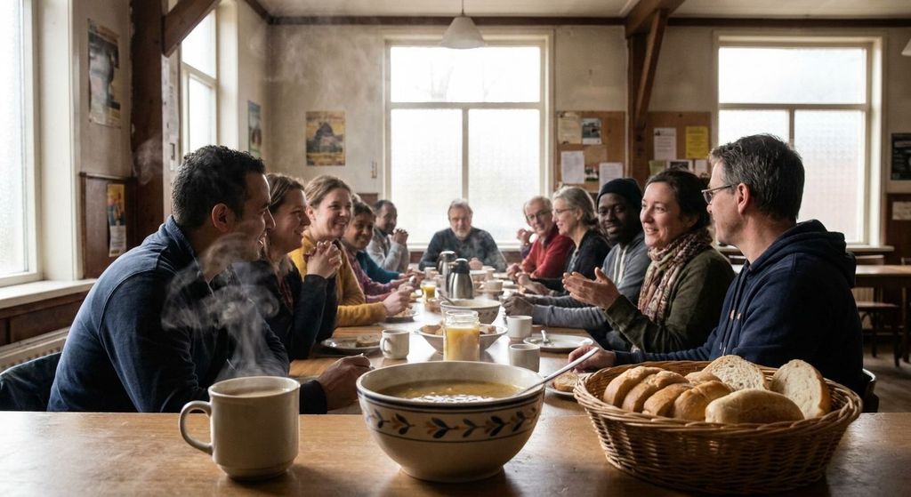Koffieochtend in het ontmoetingshuis
