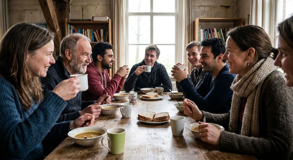 Koffieochtend in het ontmoetingshuis
