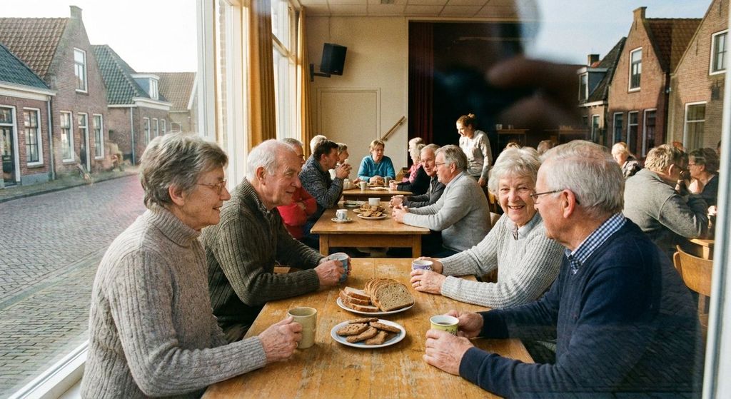 Koffieochtend in het ontmoetingshuis