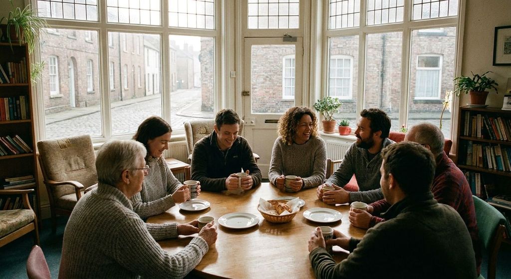 Koffieochtend in het ontmoetingshuis